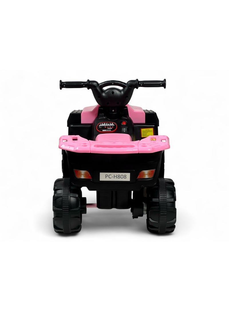 AL BADER Kids Ride On Toy With 4 Wheels, Ride On Motorcycle, Electric Bike With 6V Battery Power Big Motor, Off-Road Drive Vehicle For Toddlers, Bike For Kids 2-5 Years - Image 5